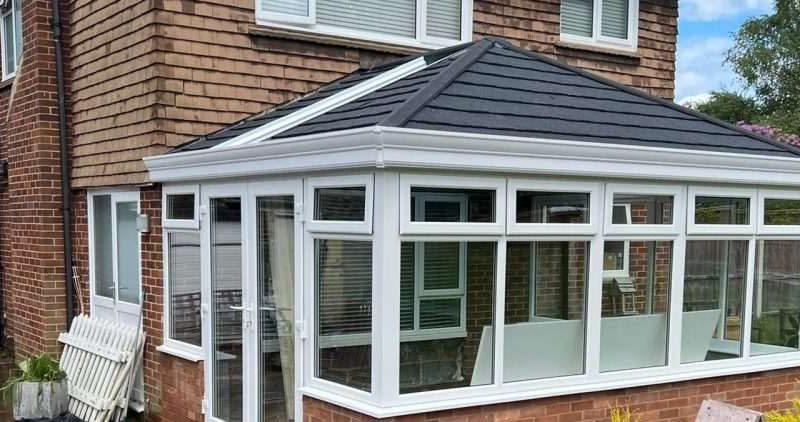 365 warm roof exterior view