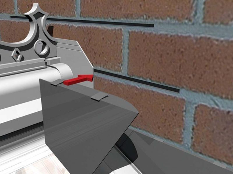 Conservatory with glass roof and super insulated columns