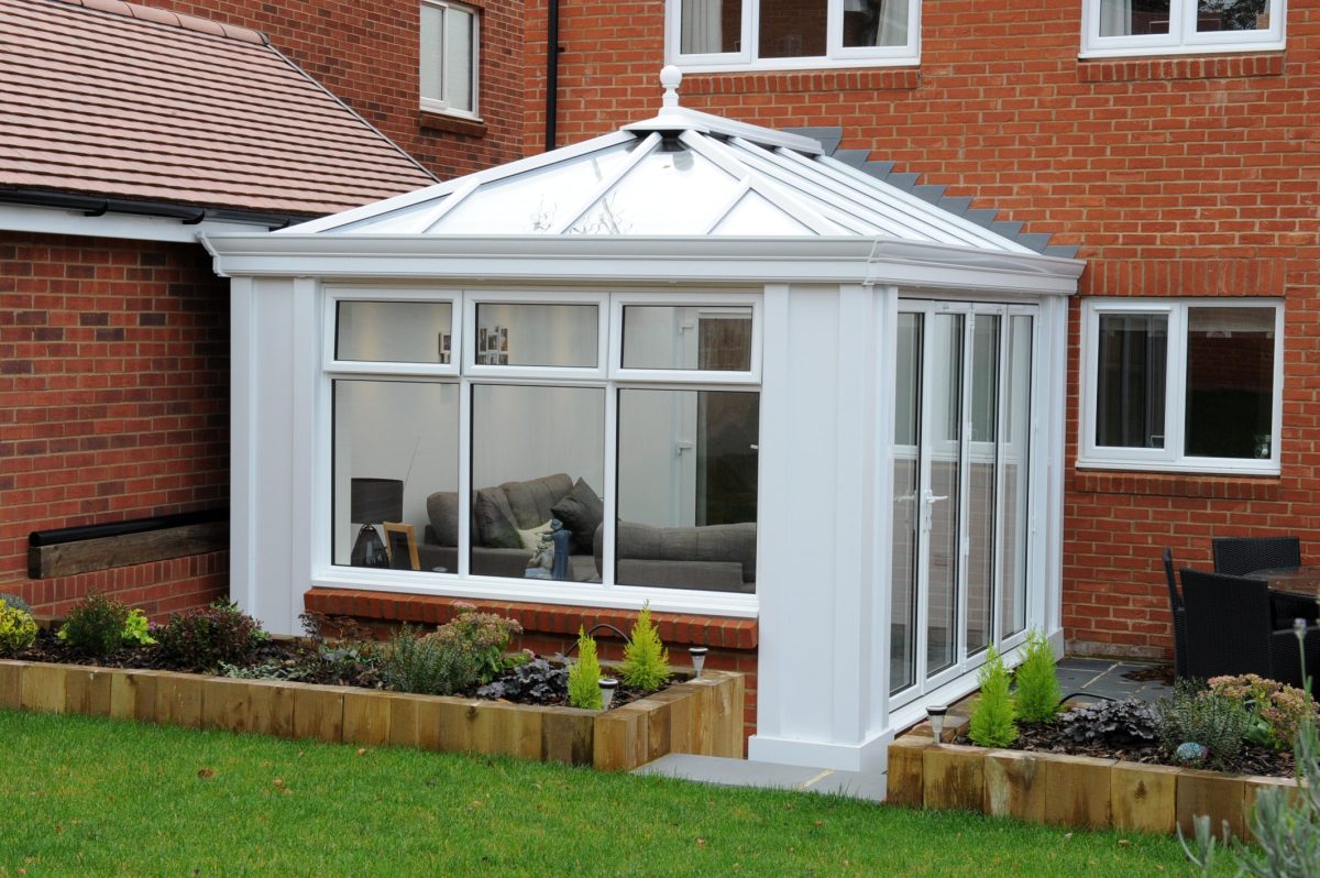 ultraframe super insulated columns conservatory